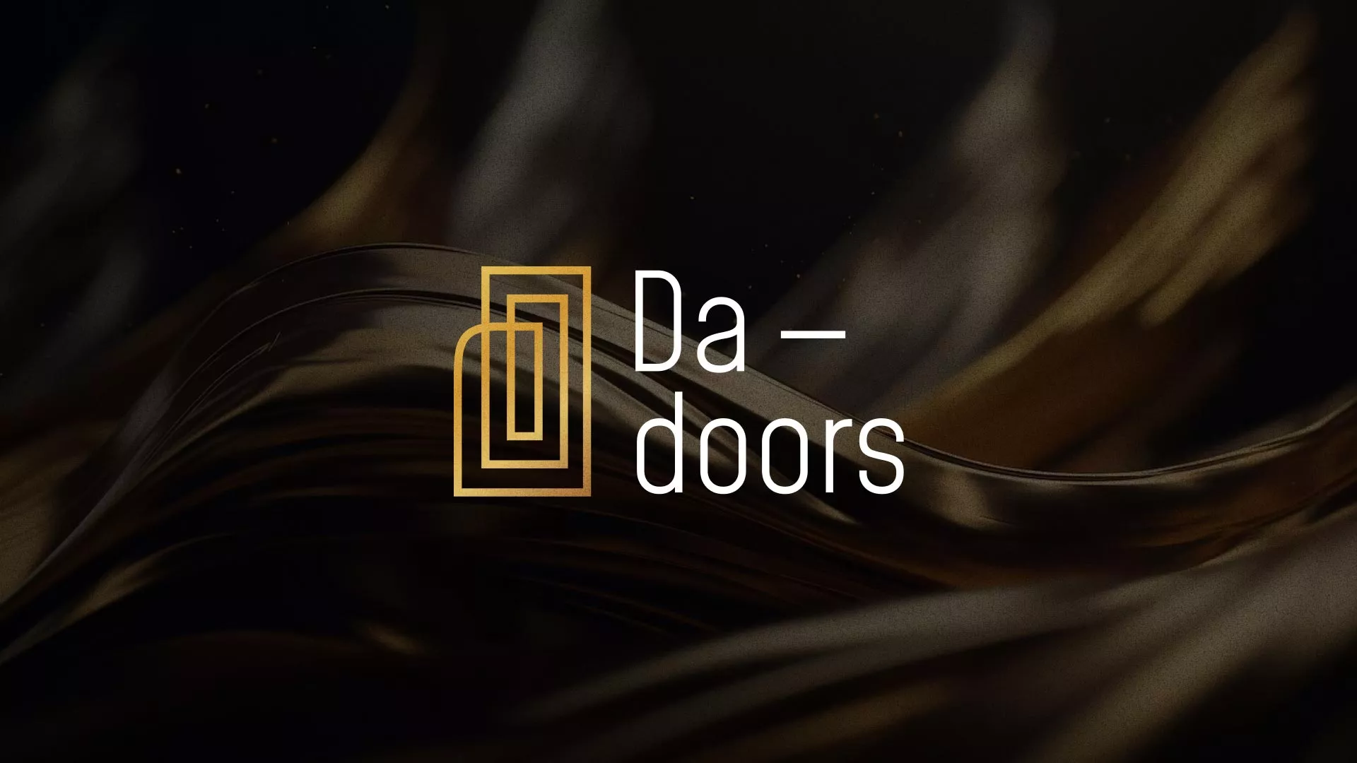 Разработка логотипа для компании «DA-DOORS» в Почепе